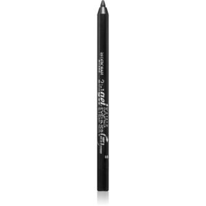 Deborah Milano 2 In 1 Gel Kajal & Eyeliner hosszantartó géles szemhéjtus árnyalat 01 Black 1.2 g kép