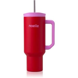 Noelle Tumbler rozsdamentes termosz szívószállal Red 1 db kép