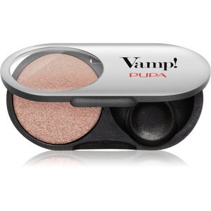 PUPA Milano Vamp! Radiant Baked Eyeshadow tartósan tündöklő szemhéjfestékek árnyalat 406 Desert Nude - Matt 1 g kép