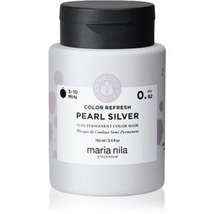 Maria Nila Colour Refresh Mask gyengéd tápláló maszk tartós színes pigmentekkel árnyalat Pearl Silver 0.92 100 ml kép