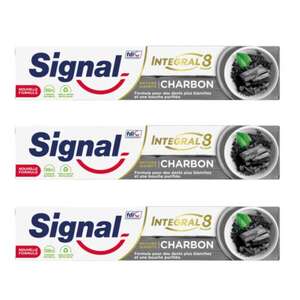 Signal Nature Elements fogkrém aktív szénnel, 3x75 ml kép