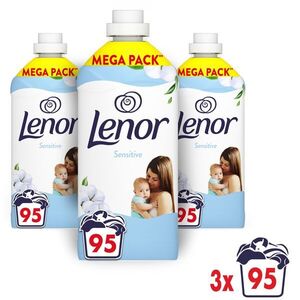 Lenor Sensitive Textilöblítő 285 mosás 3x1995ml kép
