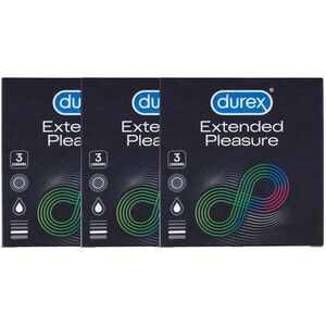 Durex Extended Pleasure Óvszer 3x3db kép