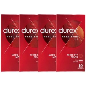 Durex Feel Thin XL Óvszer 4x10db kép