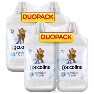Coccolino Sensitive&Soft Öblítőkoncentrátum 272 mosás 4x1700ml kép