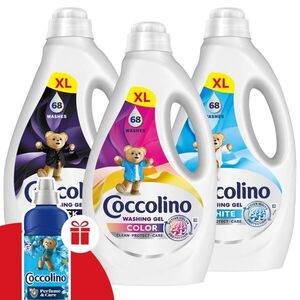 Coccolino minden mosáshoz Csomag + Ajándék Coccolino Passion Flow... kép