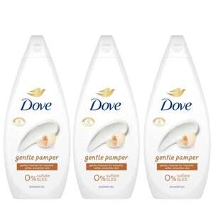 Dove Gentle Pamper női krémtusfürdő, 3x720 ml kép