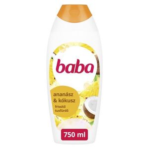 Baba Trópusi Limonádé Tusfürdő Kókusz és ananász illat 750ml kép