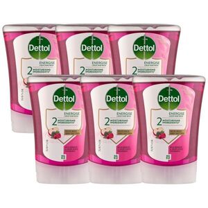 Dettol Érintés nélküli kézmosó készülék Utántöltő Erdei gyümölcs 6x250ml kép