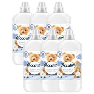 Coccolino Sensitive Cotton Cloud öblítő, 366 mosás, 6x1403 ml kép