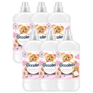 Coccolino Sensitive Romantic Rose öblítő, 366 mosás, 6x1403 ml kép