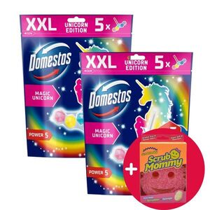 Domestos Power5 WC illatosító blokk Magic Unicornis, 10x50 g + Aj... kép