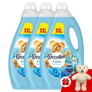 Coccolino Fresh Blue Splash Öblítő 390 mosás 3x2990ml + Ajándék C... kép