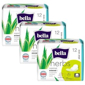 Bella Herbs sensitive egészségügyi Betét aloe verával 3x12db kép