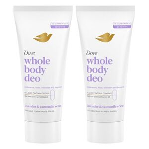 Dove Whole Body Lavender & Chamomile dezodor Krém 2x75ml kép