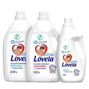 Lovela Baby Hipoallergén Mosószer csomag 64 mosásra kép