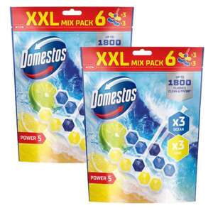 Domestos Power5 Ocean/Lime WC illatosító blokk, 12x50 g kép