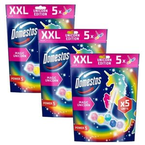 DOMESTOS Power5 WC illatosító blokk Magic Unicornis, 15x50 g kép