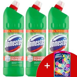 Domestos Extended Power Pine Fresh sűrű, fertőtlenítő hatású Tisz... kép