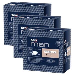 Seni Man Light Level 1 férfi Inkontinencia betét 4x15db kép