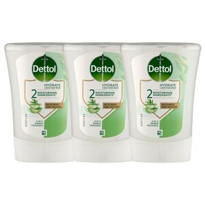 Dettol Aloe verás Utántöltő érintés nélküli kézmosó készülékhez 3x250ml kép