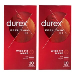 Durex Feel Thin XL Óvszer 2x10db kép