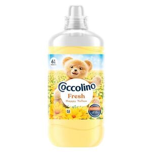 Coccolino Fresh Happy Yellow öblítő, 61 mosás, 1403 ml kép