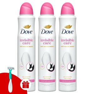Dove Advanced Care Invisible Care Izzadásgátló Dezodor 3x200ml +... kép