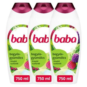 Baba Tusfürdő Gyümölcsöskert 3x750ml kép