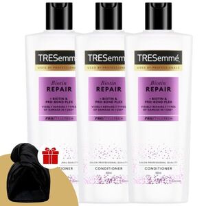 TRESemmé Biotin + Repair 7 Hajbalzsam károsodott hajra 3x400ml +... kép