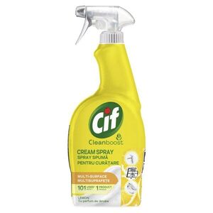 Cif Cream Univerzális zsíroldó és tisztító Spray citrom illattal, 700 ml kép