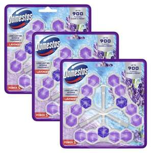 Domestos Power5 Levendula illatú WC illatosító blokk, 9x50 g kép