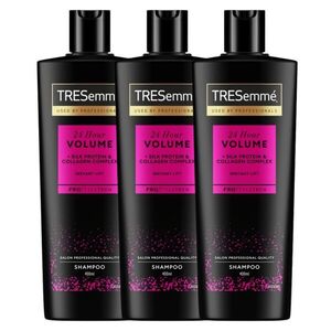 TRESemmé 24H Volume sampon, vékony szálú hajra, 3x400 ml kép