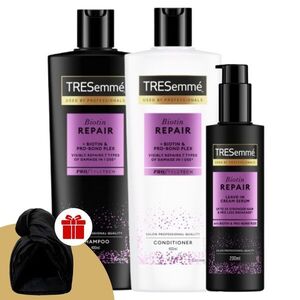 TRESemmé Biotin Repair csomag + Ajándék TRESemmé Hajturbán kép