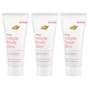 Dove Whole Body Raspberry & Rose Scent Dezodor krém 3x75ml kép