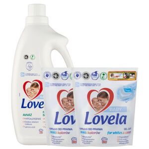 Lovela Baby Hipoallergén mosókapszula csomag 120 mosásra 2000ml ö... kép