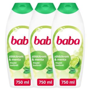 Baba Tusfürdő Zöldcitrom 3x750ml kép