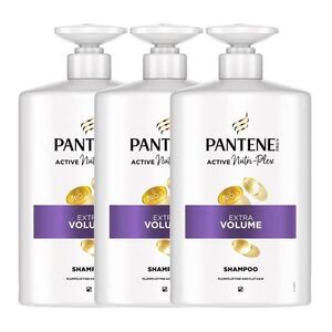 Pantene Pro-V Extra Volume Sampon lelapuló hajra 3x1000ml kép