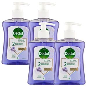 Dettol levendulás folyékony Szappan 4x250ml kép