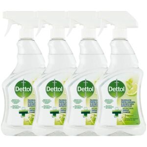 Dettol Lime&Menta antibakteriális Felülettisztító spray 4x500ml kép