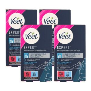 Veet Expert Hideggyanta szalagok érzékeny bőrre 4x16db kép