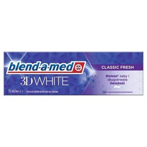 Blend-a-med 3D White Classic Fresh Fogkrém 75ml kép