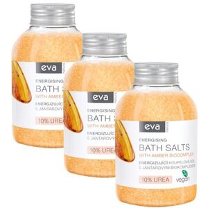 EVA NATURA Energizáló fürdősó borostyán biokomplexszel 3x600g + U... kép