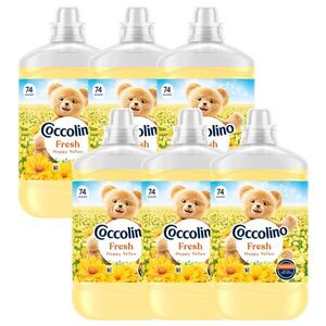 Coccolino Fresh Happy Yellow Öblítő 444 mosás 6x1702ml kép