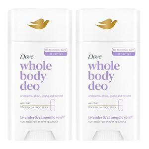 Dove Whole Body Lavender & Chamomile Dezodor stift 2x75ml kép