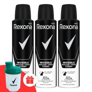 Rexona Men Invisible Black&White férfi izzadásgátló dezodor 3... kép