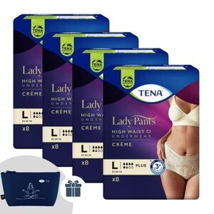 Tena Lady Pants Plus Creme Inkontinencia-fehérnemű magasított der... kép