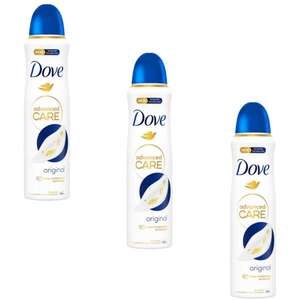 Dove Advanced Care Original női izzadásgátló dezodor, 3x150 ml kép