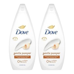 Dove Gentle Pamper női krémtusfürdő, 2x720 ml kép