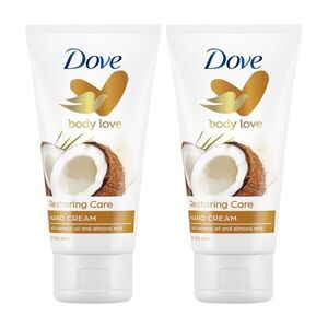 Dove Restoring Care kókusz illatú kézkrém száraz bőre, 2x75 ml kép